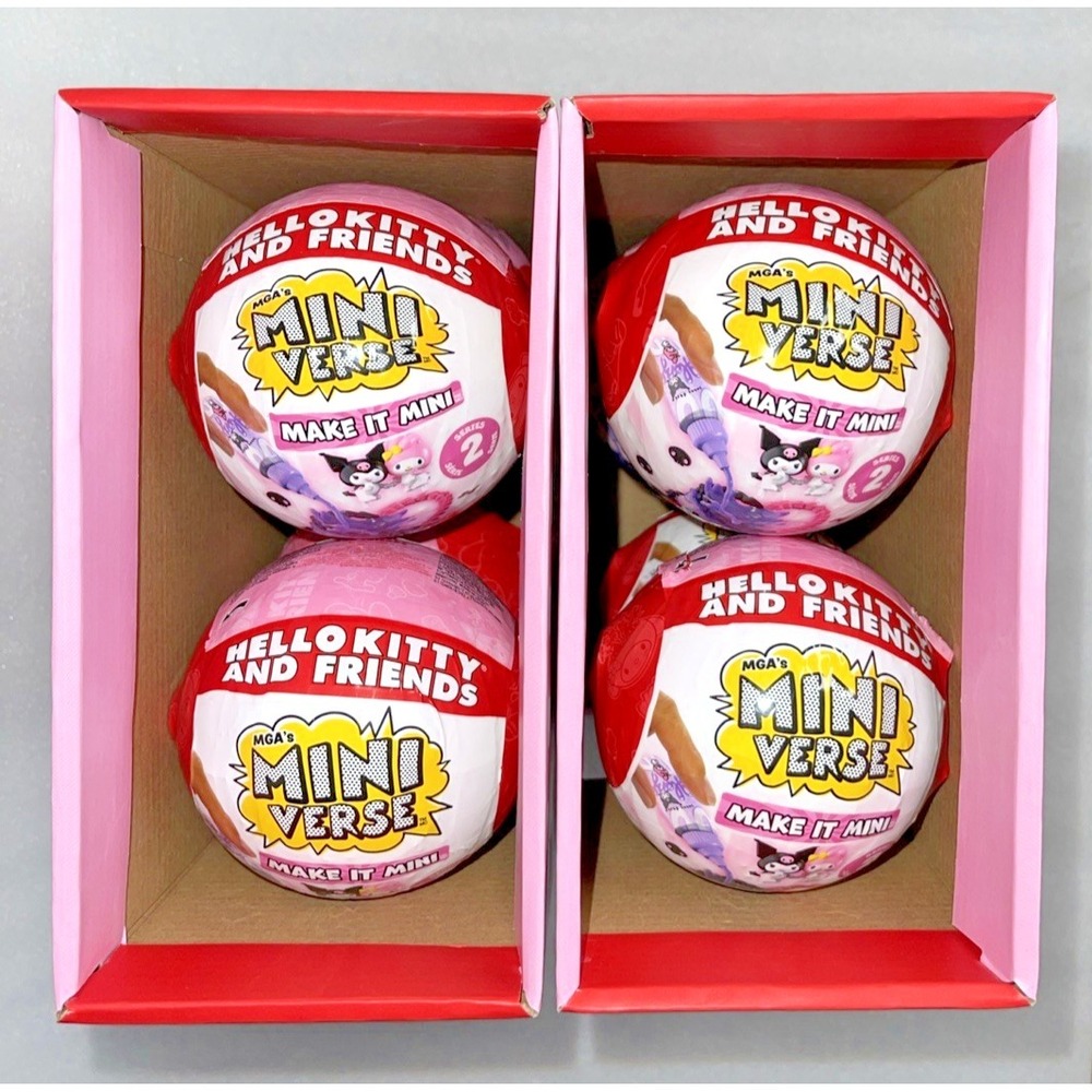 MGA's Hello Kitty & Friends Miniverse Make It Mini Food Series 2 Lot of 12‎ NEW - Picture 9 of 16
